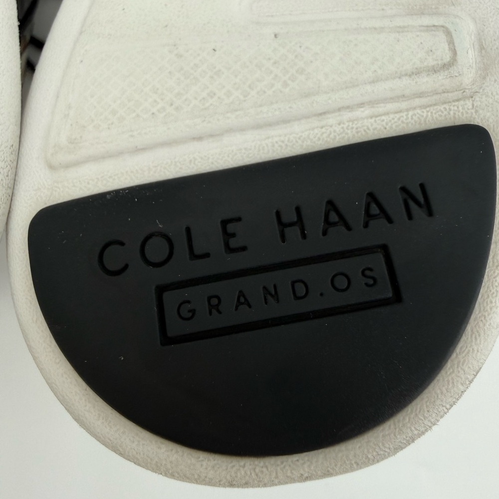 Cole Haan Grand.OS Wingtip Oxford Floral Patent Leather Lace-Up Brogue Shoes - Picture 5 of 16